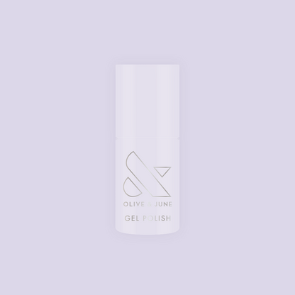 TT - Gel bottle in a soft pastel lavender shade with subtle grey undertones for a smooth, long-lasting manicure by Olive and June