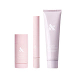 Hand Care Set with cuticle balm, serum, and hand treatment for intensive hydration and nail care at home