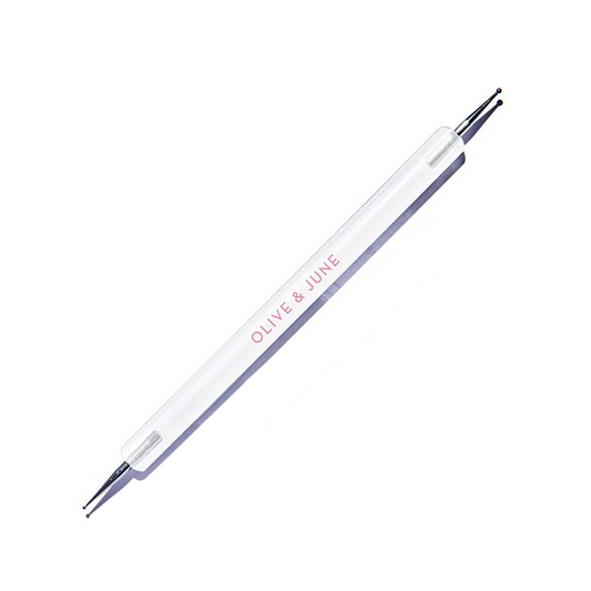 Dotter Tool Nail Art Tool by Olive and June with dual-ended dotting tips for creating detailed mani and nail polish designs